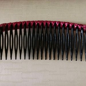 Hair puff clip and hair comb clip