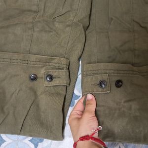 Army Green Cargo Pant