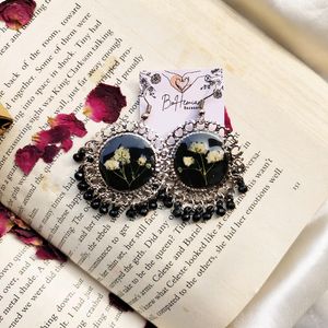 Resin Black Jhumka