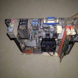 CPU Power Supply + Mother Board