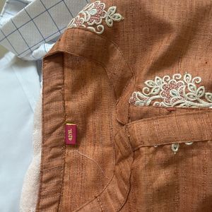 Orange Ladies Kurti