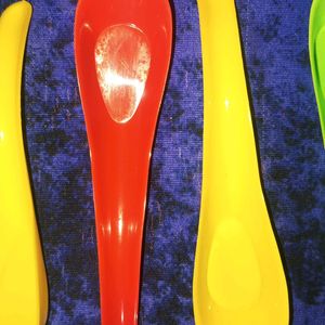 Spoons Multi Color 5