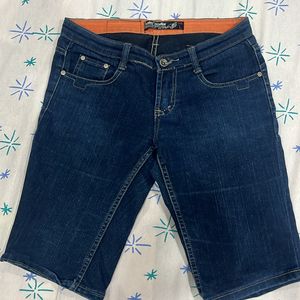 Denim Capri Jean Till Knees