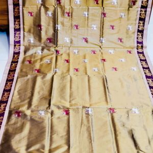 Beautiful Baluchori Work Walkalum Saree