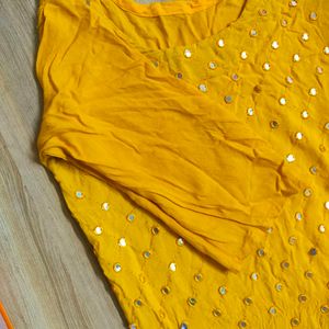 Girls Kurti For Haldi