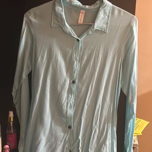 Cyan Formal Shirt