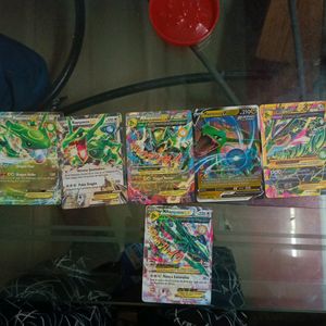 Pokemon Card Of Rayquaza 6cards