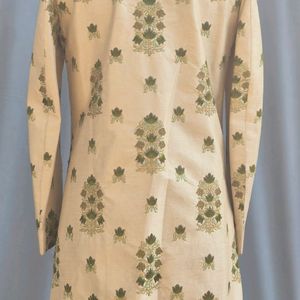 Golden Green Sherwani