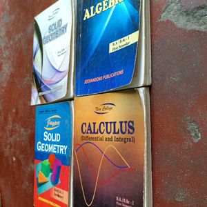 B.A./ B. Sc First Semester Maths Books + 1 Sol.