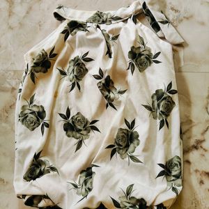 Baby Girl Shorts With Crop Top