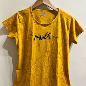 Mustard  T- Shirt