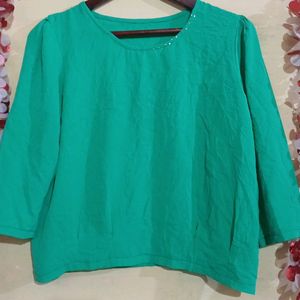 Very Beautiful Sea Green Top