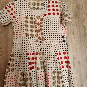 Multicolored Cotton Kurti