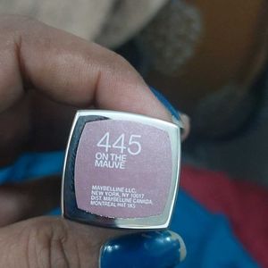 Combo Maybelline Lipstick Mauve 445 + Nail Polish