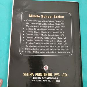 Concise Physics Class 7 ICSE Selina Publishers