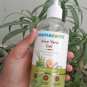 Mamaearth Alovera Gel For Skin And Hair