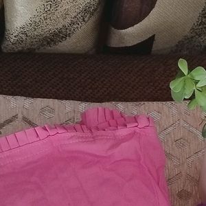 L Size_Petticoat 100% Pure Cotton_ Pink