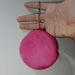 Small Pouch Bag Keychain