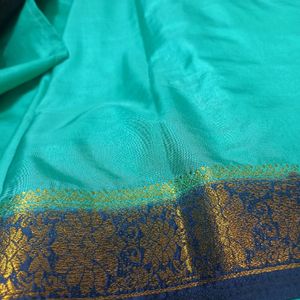 Seagreen Saree