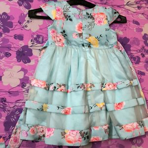 2 to 3 Year Girl's Frock