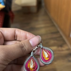 5 Different Colorful Earrings