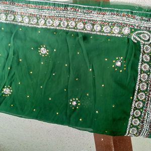 Heavy Work Saree