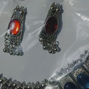 Multicolored Oxidised Jwellery