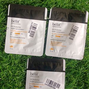 Belif UV Protector Multy Sunscreen Sachet 3