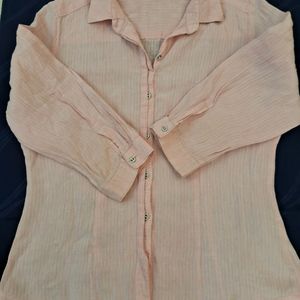 Wills Classic Formal Linen Shirt For Girls