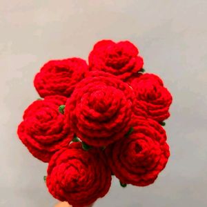 Crochet Rose Flower