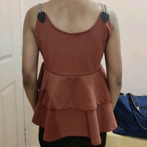 Sleeveless Umbrella Top