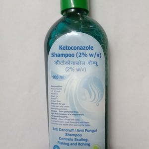 Ketoconazole Shampoo 2% W/V Anti Dandruff Antifungal Shampoo Controls Scaling Flaking And Itching