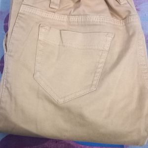 Golden Colour Jeans