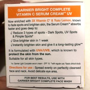 Granier Vitamin C Serum Cream