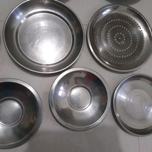 dish steel combo plate