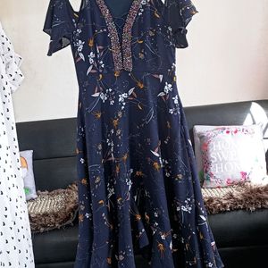 Off Shoulder Floral Dress