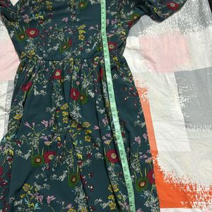 Lee Cooper Green Floral Printed Top