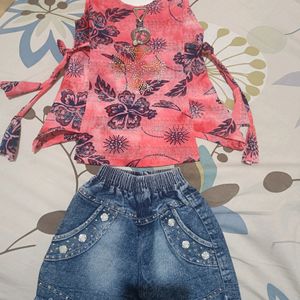 New Baby Top And Short