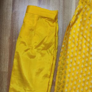 Yellow Kurti Wd Pant