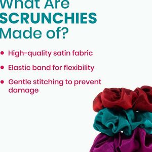 Scrunchies  (Pack Of 3)