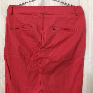 Red trouser & pants