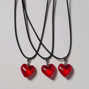 Pinterest Heart  Necklace