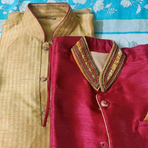 Boys Kurta For Party Wear (Over Coat Model)