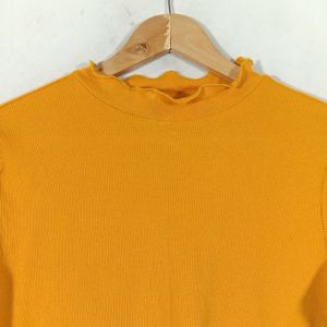 Mustard Colour Casual Top (Women's)