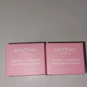 2-Dot & Key Retinol+Ceramide Night Repair Cream