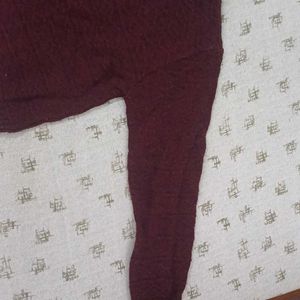 Women Coffe Coloures Sweater From Zara