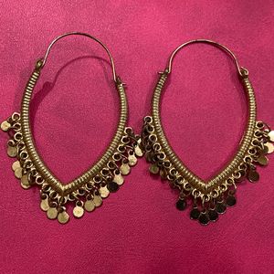 Golden Jhumkas