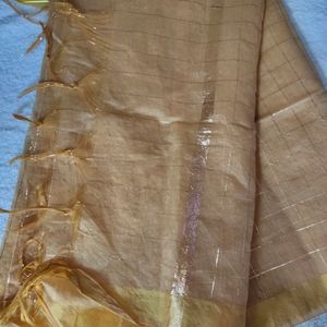 Beautiful Golden Dupatta