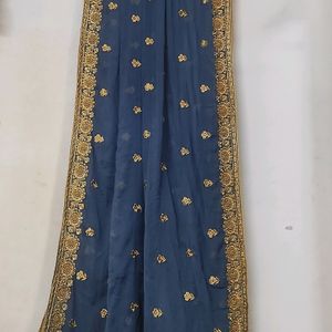 Beautiful Stone Work Dupatta