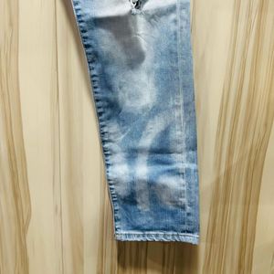 Dsquared2 Blue Distressed Jeans